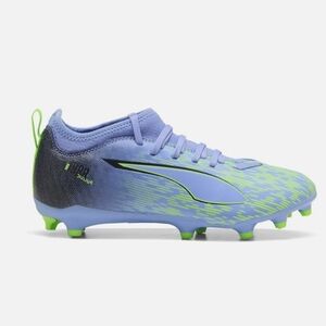 Puma Light Blue & Neon Green Soccer Cleats